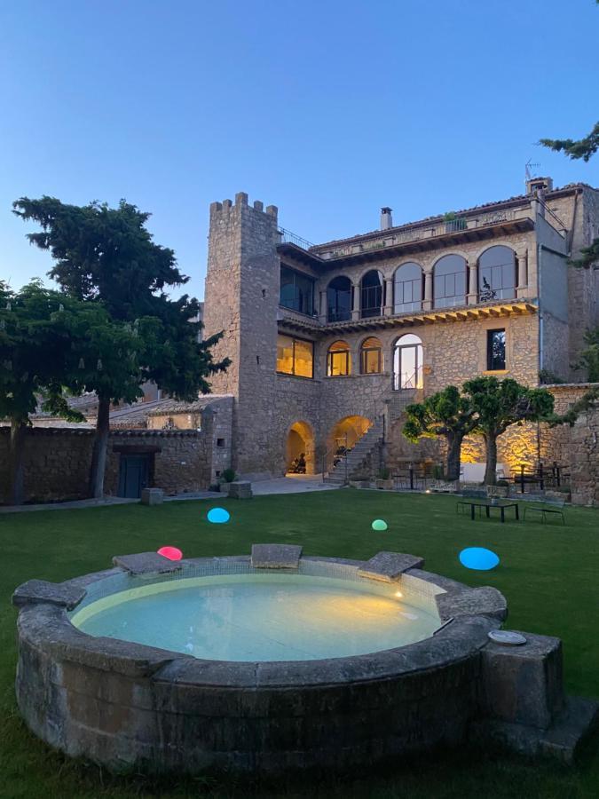 ホテル Casa Llobera 1792 ポブラ・デ・セルヴォーレス エクステリア 写真